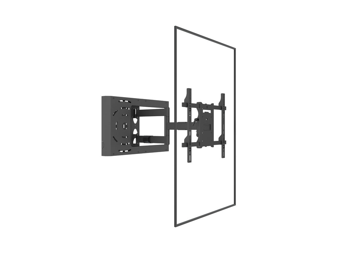 Multibrackets M Hospitality Flexarm with STB Enclosure Black