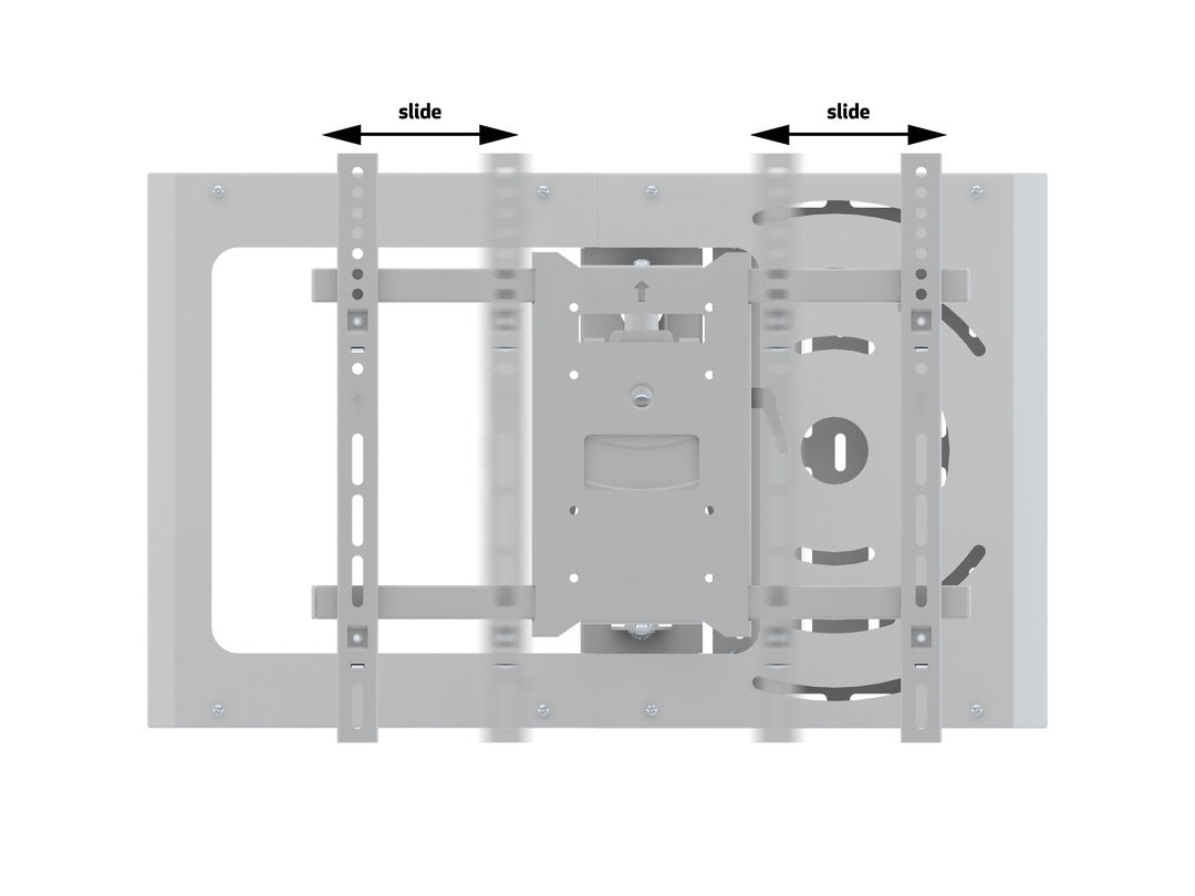 Multibrackets M Hospitality Flexarm with STB Enclosure White