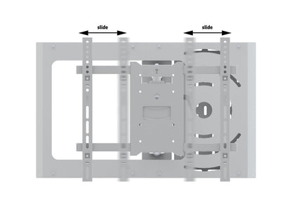 Multibrackets M Hospitality Flexarm with STB Enclosure White