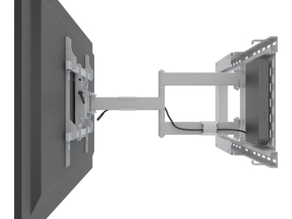 Multibrackets M Hospitality Flexarm with STB Enclosure White