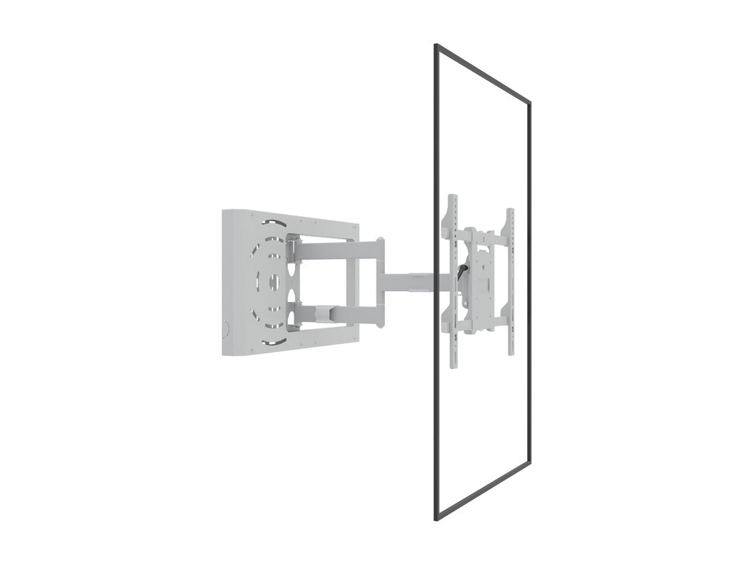 Multibrackets M Hospitality Flexarm with STB Enclosure White