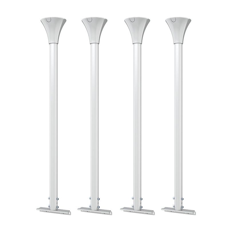 Multibrackets M Pro Series Enclosure - Floor to Ceiling Kit Large White