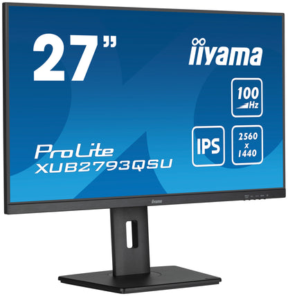 iiyama ProLite XUB2793QSU-B6 27" IPS 2560 x 1440 QHD IPS Monitor