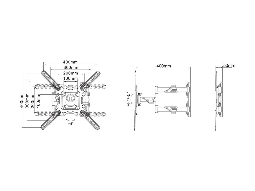 Multibrackets M VESA Flexarm M Full Motion Single