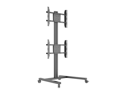 Multibrackets M Display Stand 180 Dual Vertical Black