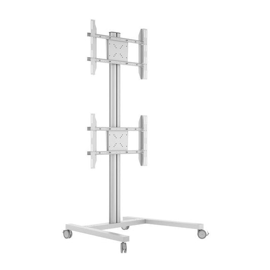 Multibrackets M Display Stand 180 Dual Vertical Silver