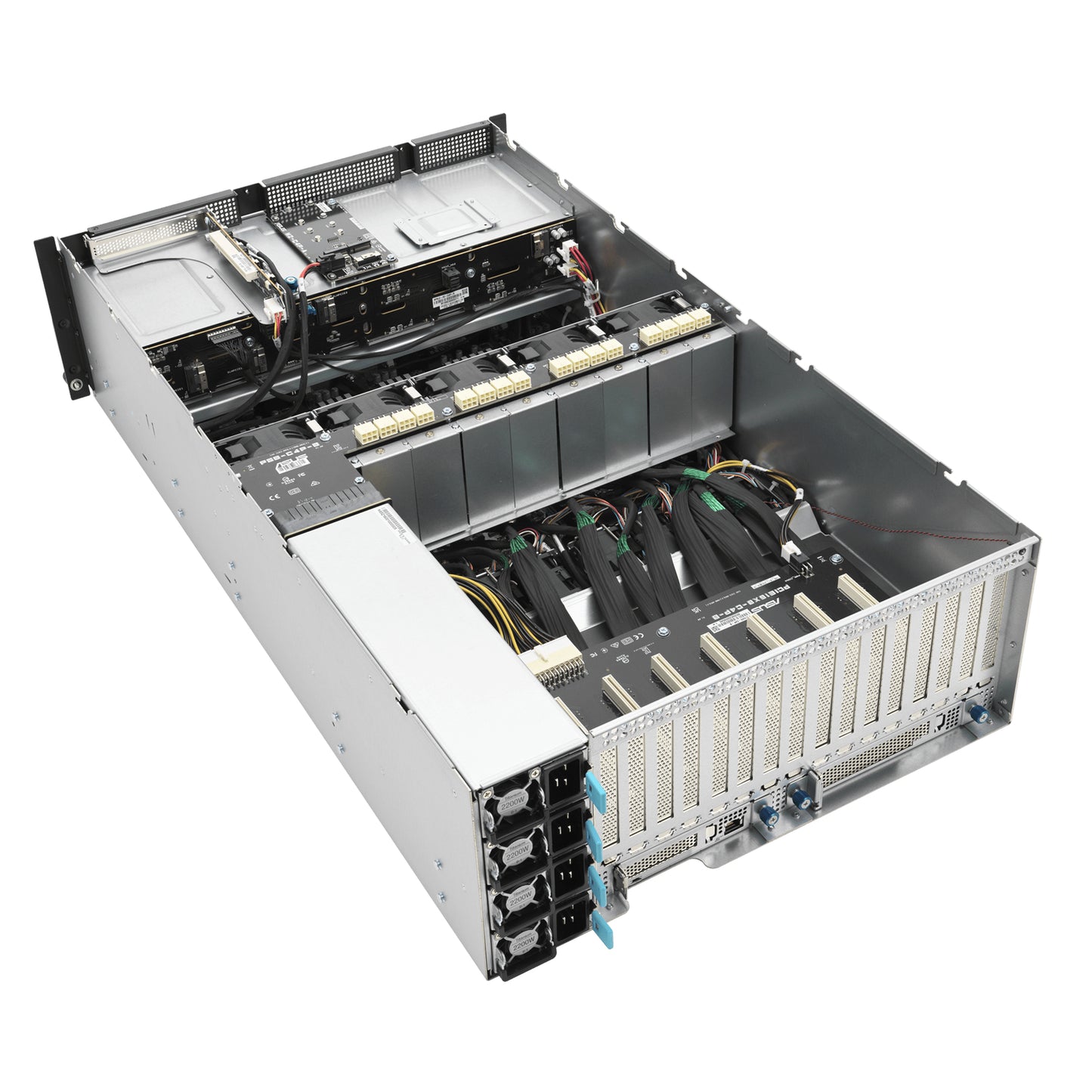 ASUS ESC8000A-E11 Socket SP3 Rack (4U) Silver