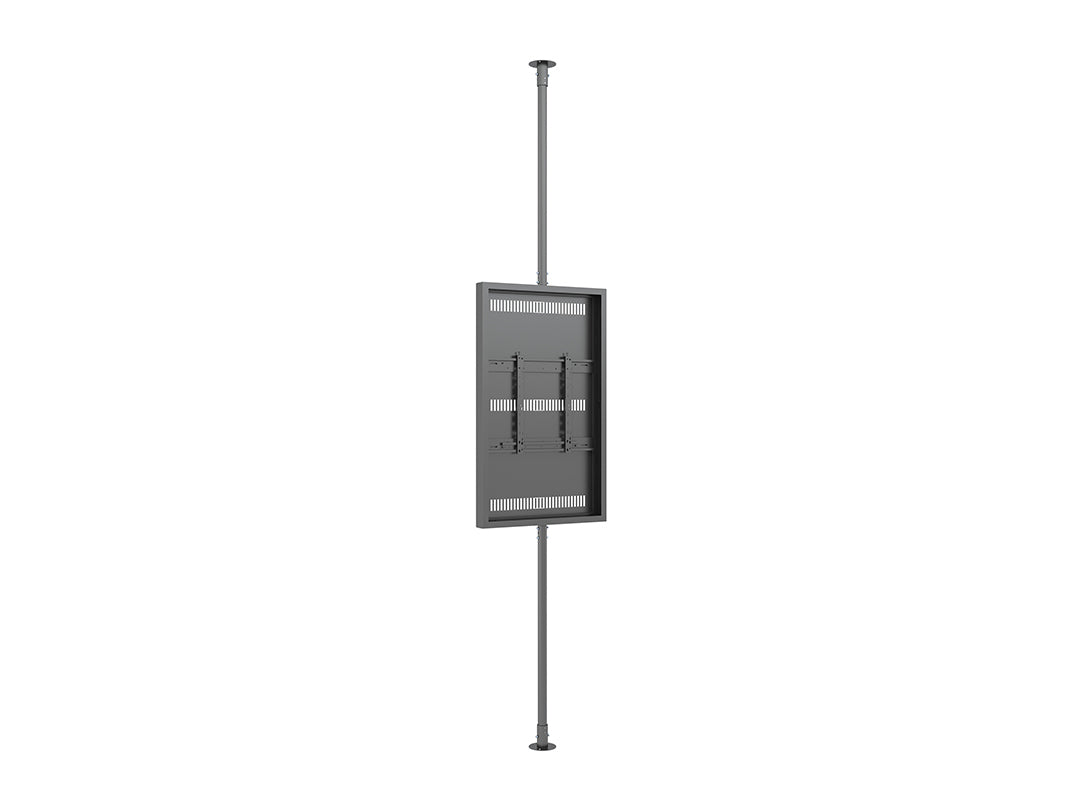 Multibrackets M Pro Series - Enclosure 55" Floor to Ceiling Medium Black