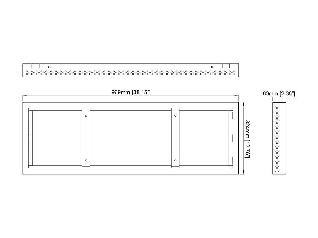 Multibrackets M Pro Series - Enclosure 37" Small White