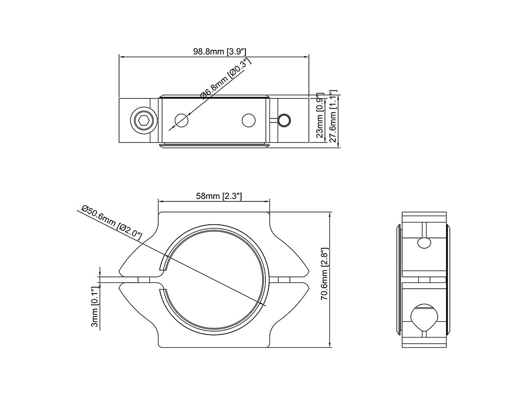 Multibrackets M Pro Series - Pole Clamp Ring