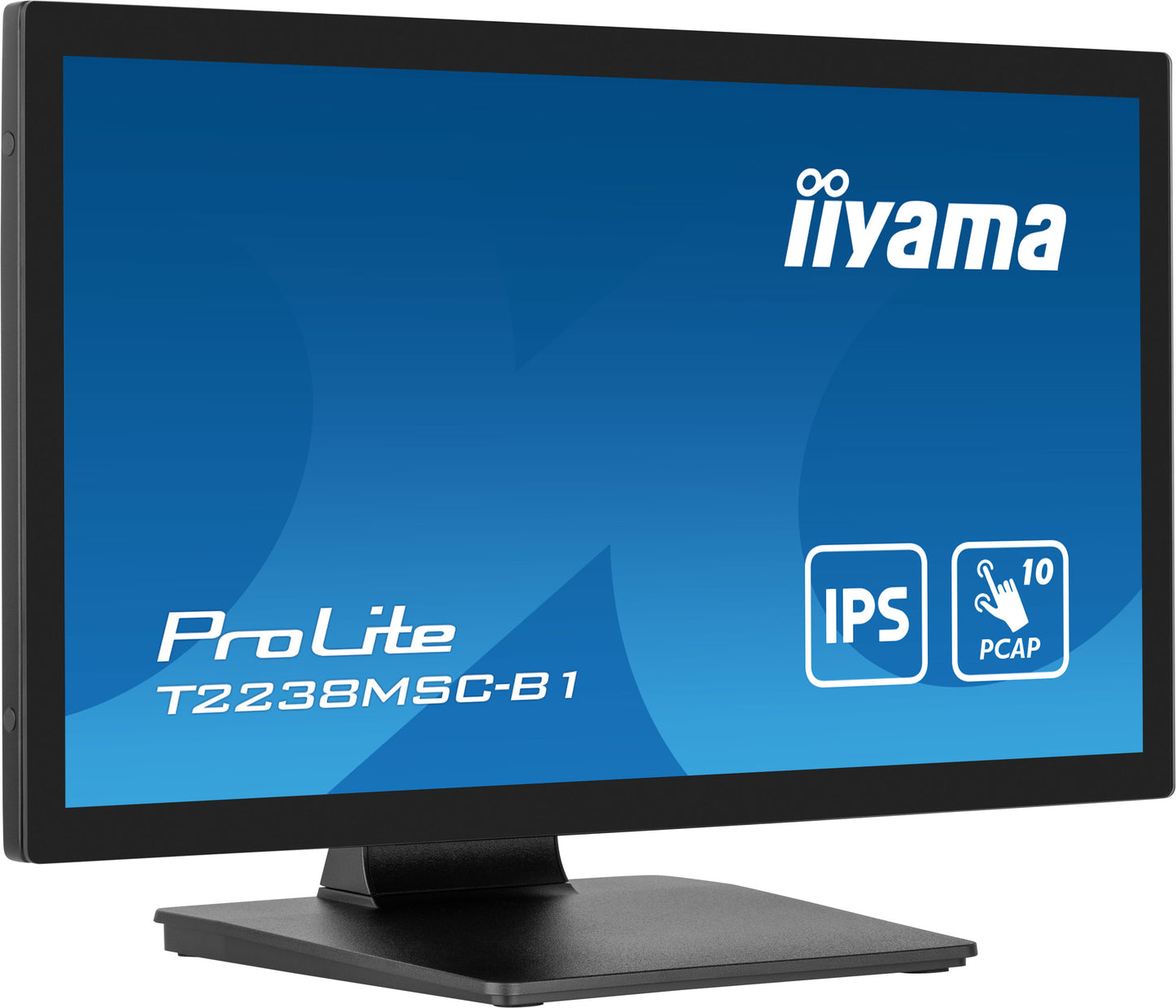 iiyama ProLite T2238MSC-B1 computer monitor 54.6 cm (21.5") 1920 x 1080 pixels Full HD LED Touchscreen Black