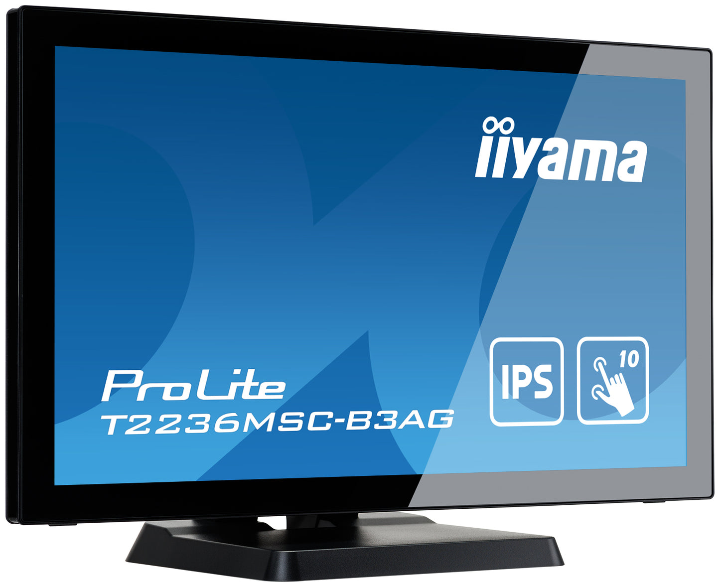 iiyama ProLite computer monitor 54.6 cm (21.5") 1920 x 1080 pixels Full HD LED Touchscreen Table Black