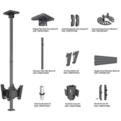 Multibrackets M Ceilingmount Pro CCTV MBC1UX2, VESA 200*