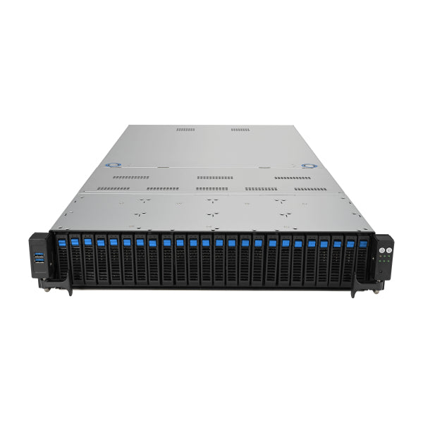 ASUS RS720-E11-RS24U Intel C741 Rack (2U) Black, Steel