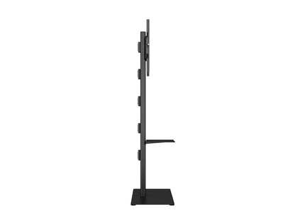 Multibrackets M Display Stand 180 Single Black w Floorbase/Shelf*