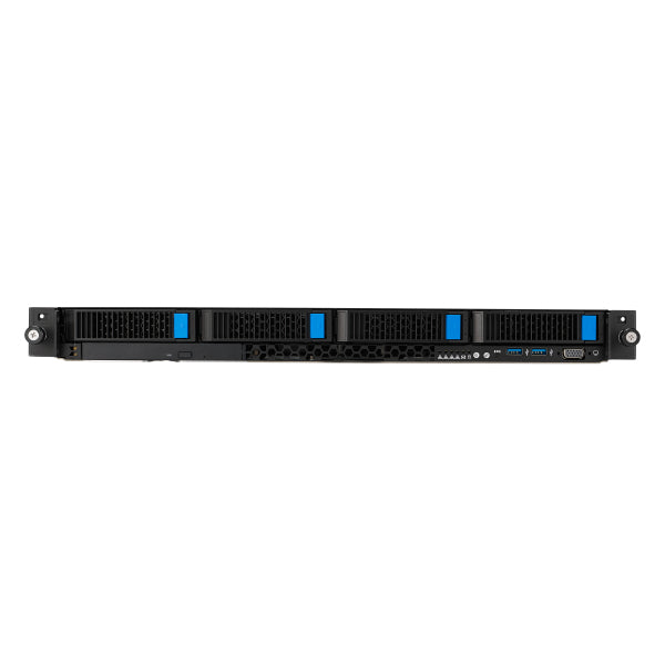 ASUS RS700-E11-RS4U Intel C741 Rack (1U) Black, Steel