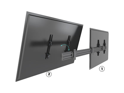 Multibrackets M Wallmount Pro MBW2UHD Tilt Black