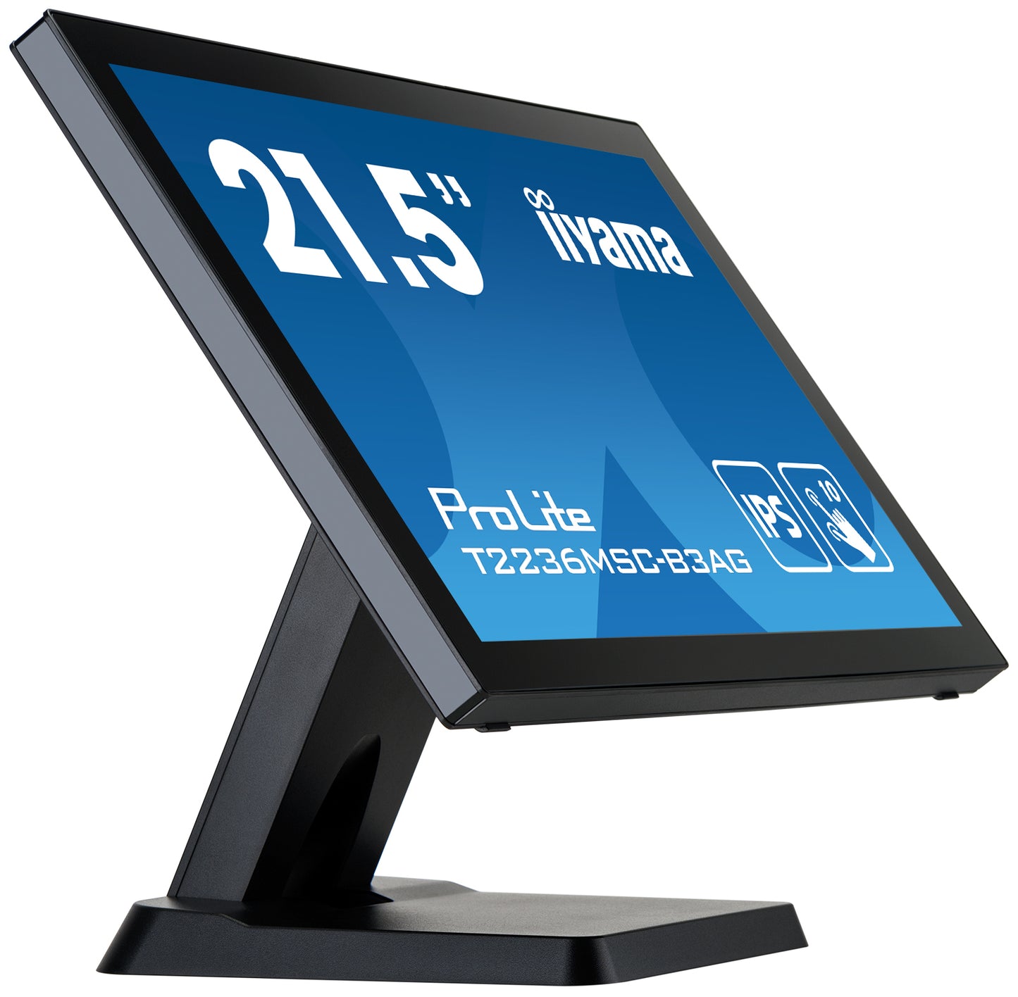 iiyama ProLite computer monitor 54.6 cm (21.5") 1920 x 1080 pixels Full HD LED Touchscreen Table Black