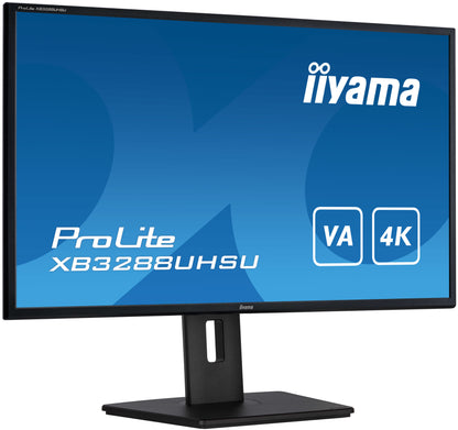 iiyama ProLite XB3288UHSU-B5 32" 3840 x 2160 pixels 4K Ultra HD VA Display