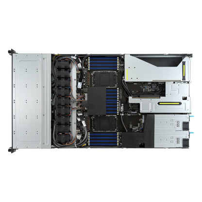 ASUS SRS700-E11-RS12U Intel C741 Rack (1U) Black, Steel