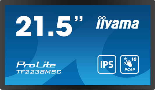 iiyama ProLite TF2238MSC-B1 22" IP65 Open Frame Touch Screen